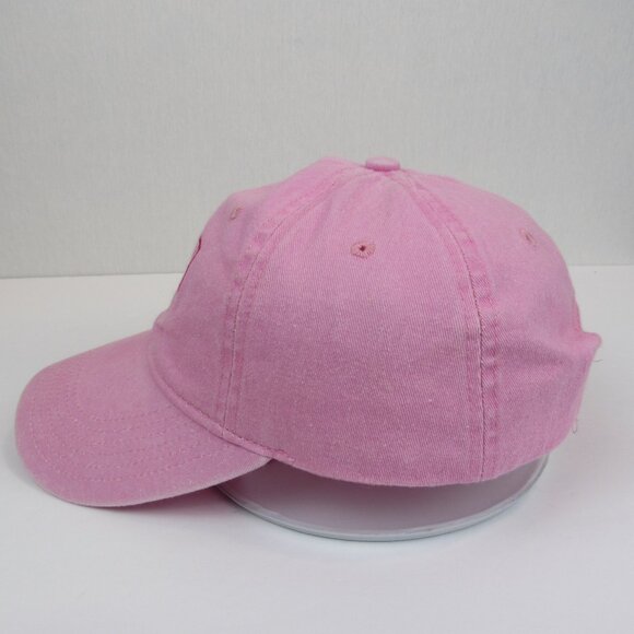 Texas Love Cap Pink Embroidered Women's Adjustable One Size Ben Kaufman - Picture 3 of 10